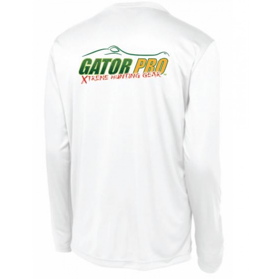 Gator Pro Official Gear Performance Wear Long Sleeve White